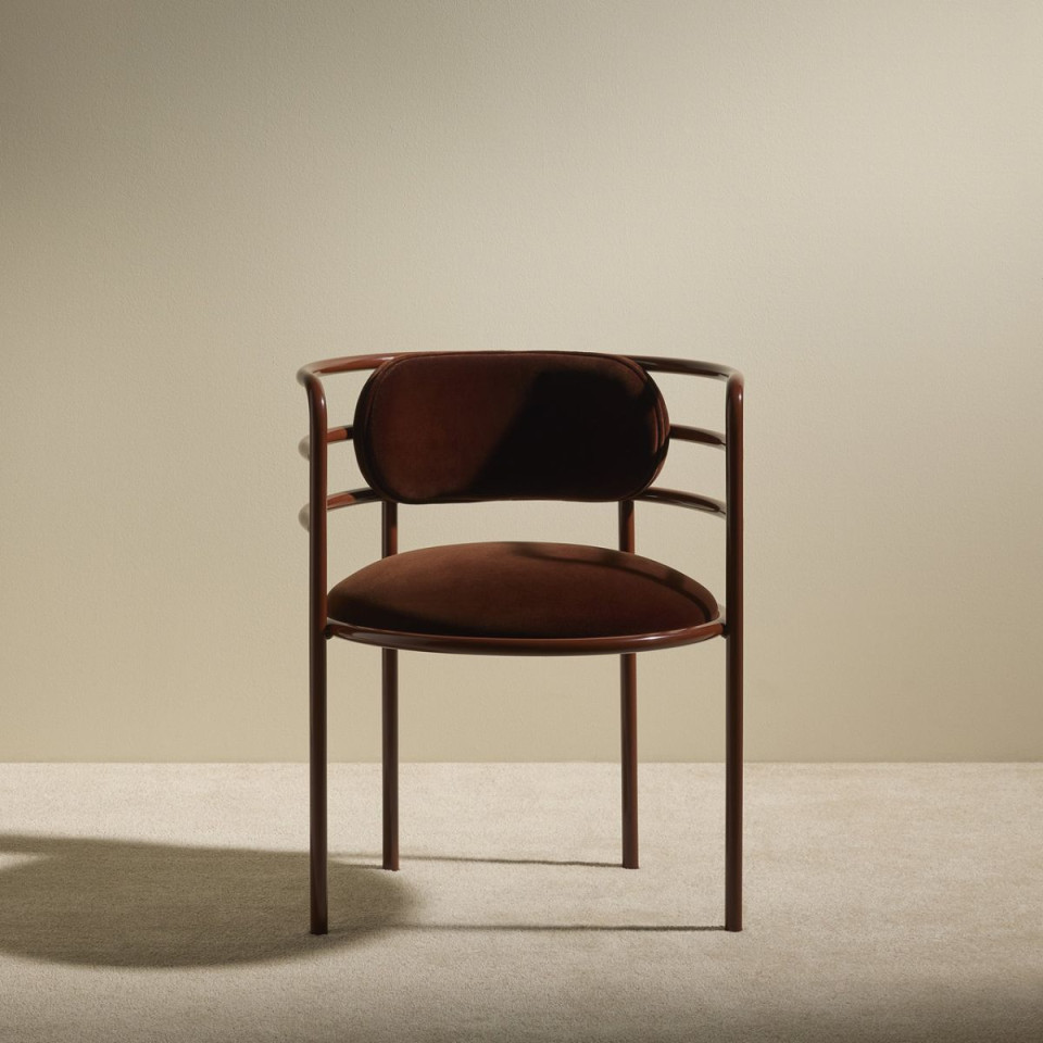 Chaise en Velours MOON