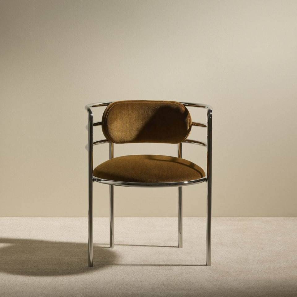 Chaise en Velours MOON