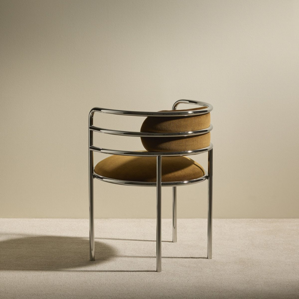 Chaise en Velours MOON