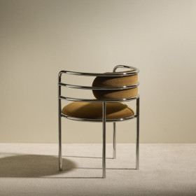 Chaise en Velours MOON