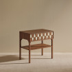 Table de chevet en Bois ECAILLES
