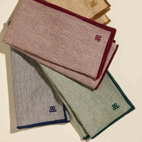 Serviette de Table Coton et Lin TEMPO 