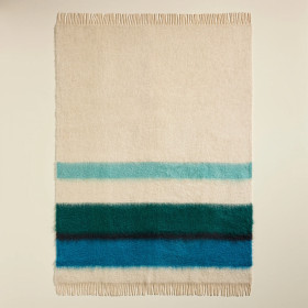 Plaid Mohair et Laine SERENITY 