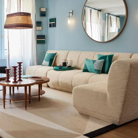 Tapis en Laine ABSTRAIT