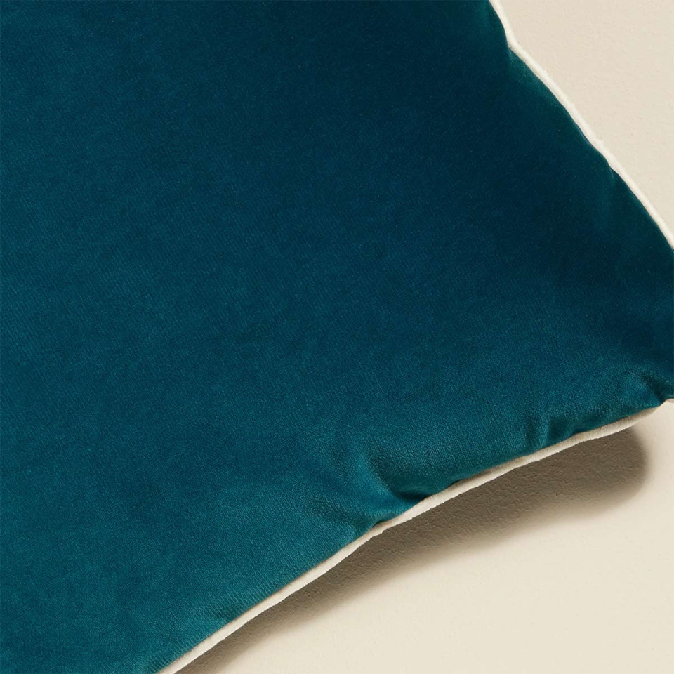 Coussin en Velours DOUBLE JEU 