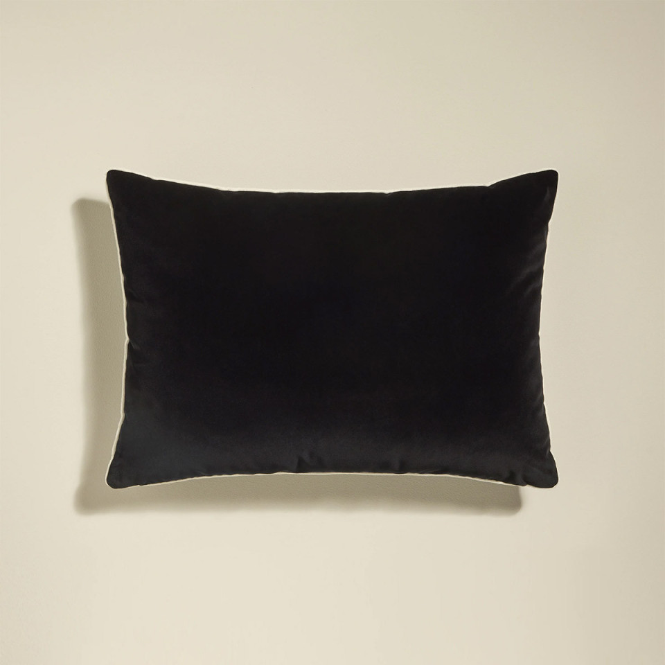 Coussin en Velours DOUBLE JEU 