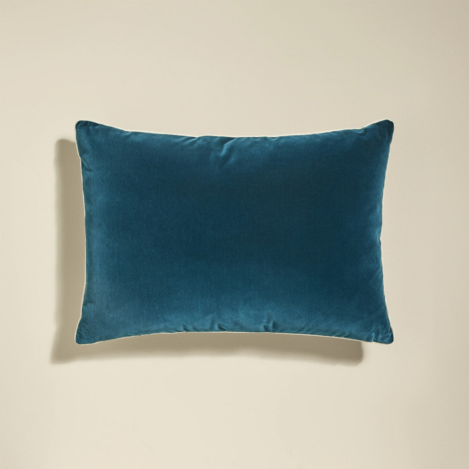 Coussin en Velours DOUBLE JEU 