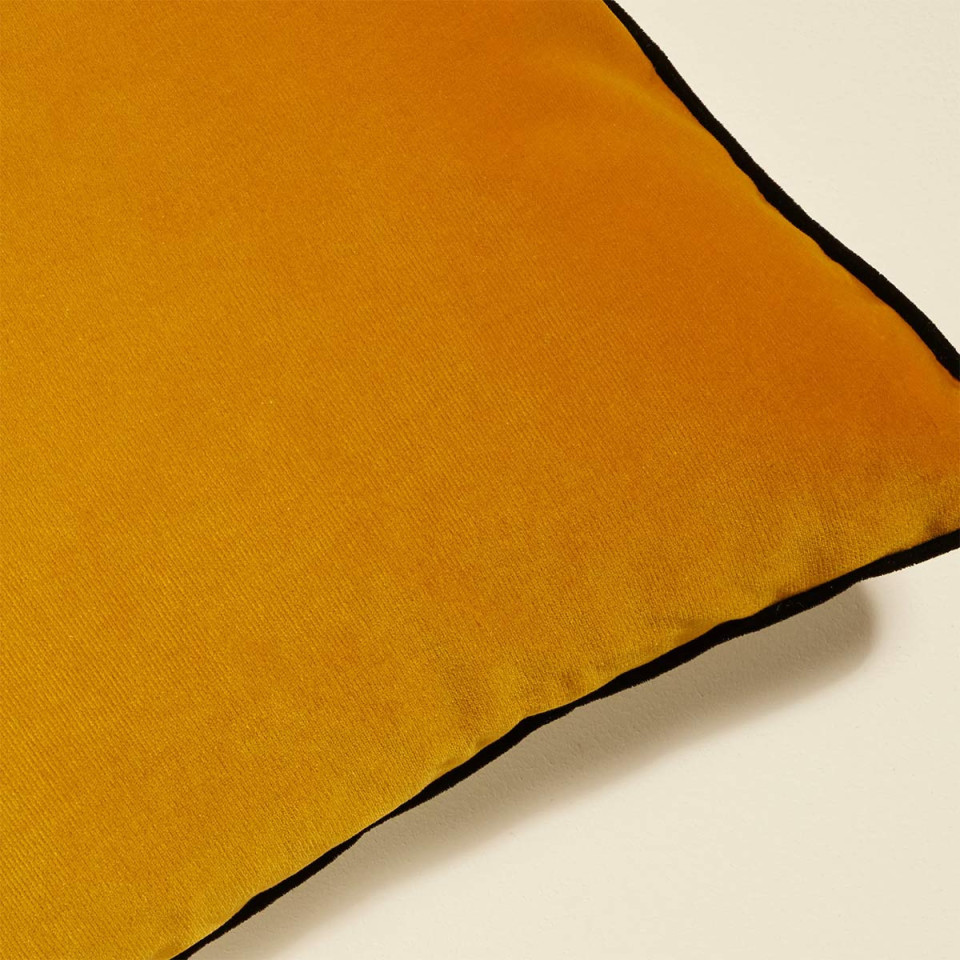 Coussin en Velours DOUBLE JEU 