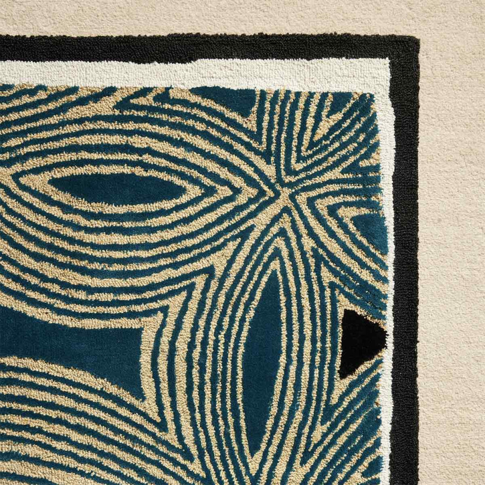 Tapis Laine et Coton SOMBRA  