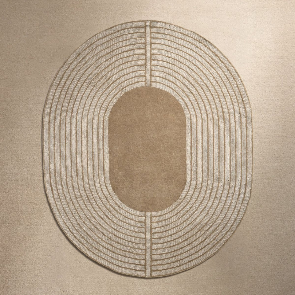 Tapis Ovale en Laine MIRAGE