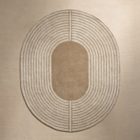 Tapis Ovale en Laine MIRAGE