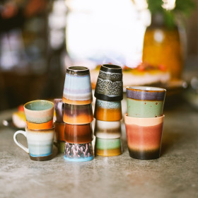 Set 4 Mugs Ristretto Céramique - 70S