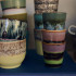 Set 4 Mugs Ristretto Céramique - 70S HK Living