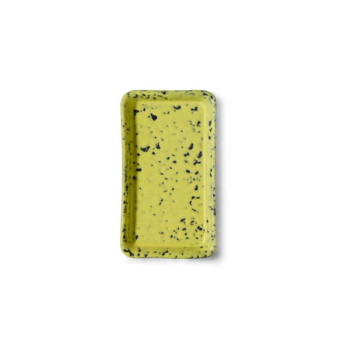 Coupelle Rectangulaire en Grès Emaillé 70S | HK Living