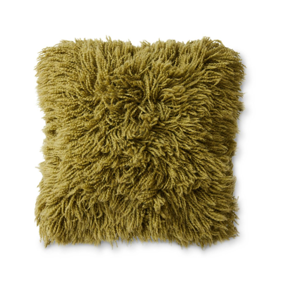 Coussin Fluffy OLIVE