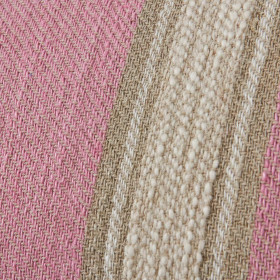 Coussin Tissé en Lin BLUSH