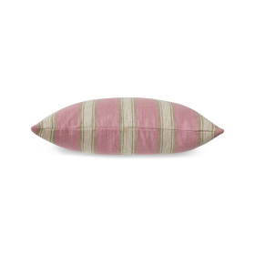 Coussin Tissé en Lin BLUSH