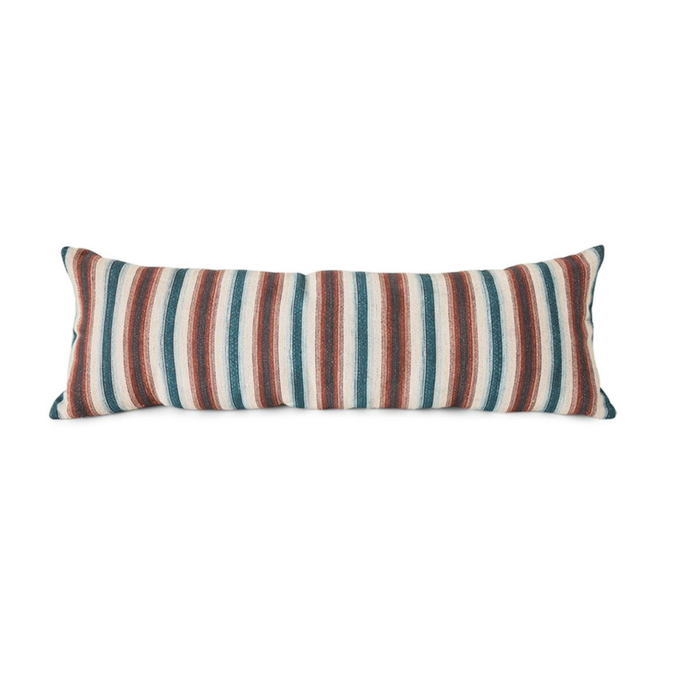 Coussin Rayé en Lin WINTER CHALET