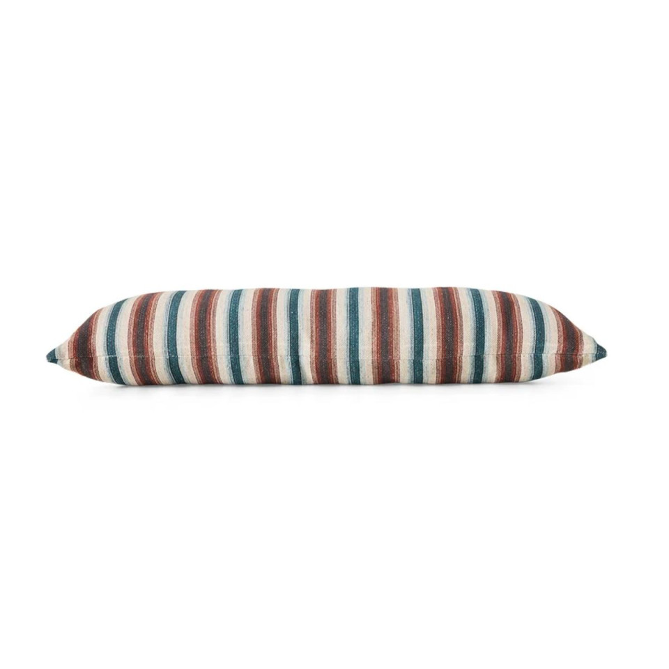 Coussin Rayé en Lin WINTER CHALET