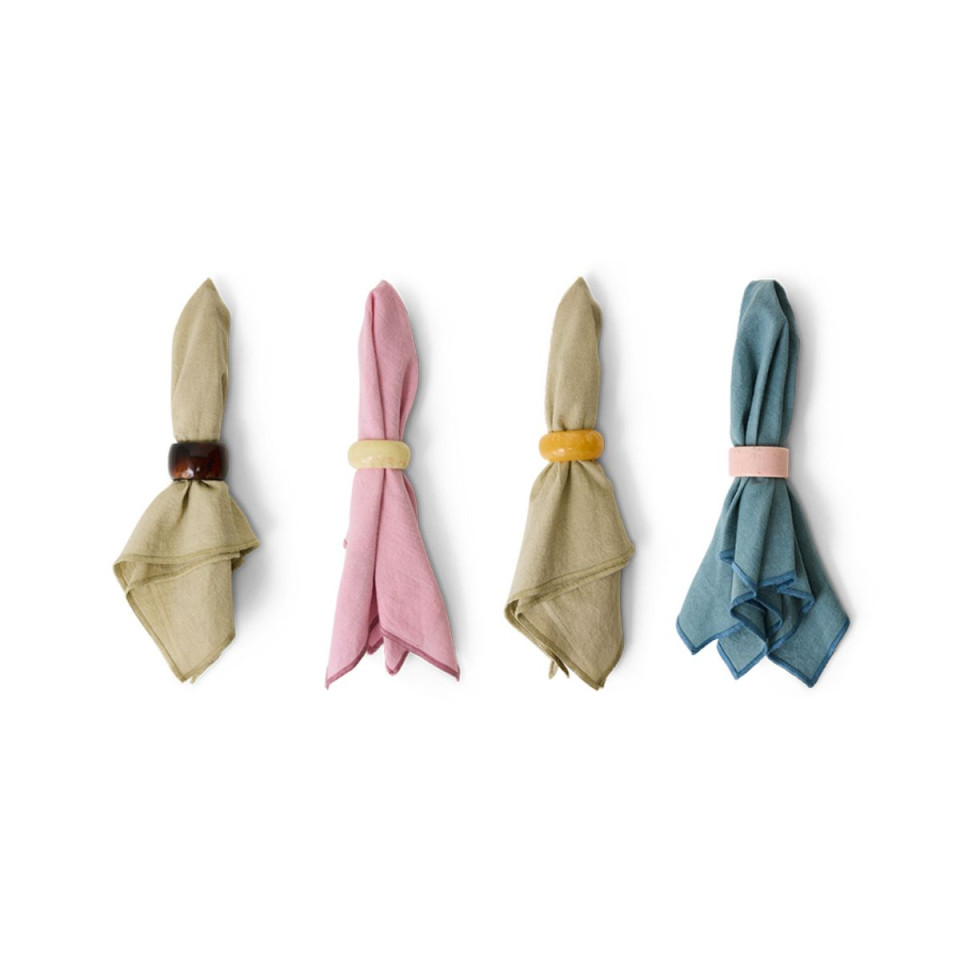 Set 4 Ronds de Serviette