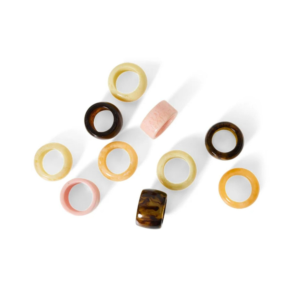 Set 4 Ronds de Serviette