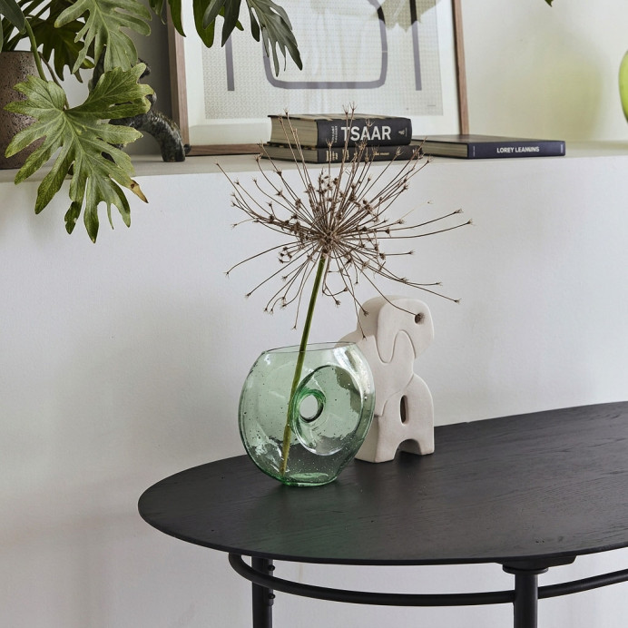 Vase Circulaire en Verre - HK living | Impression lin