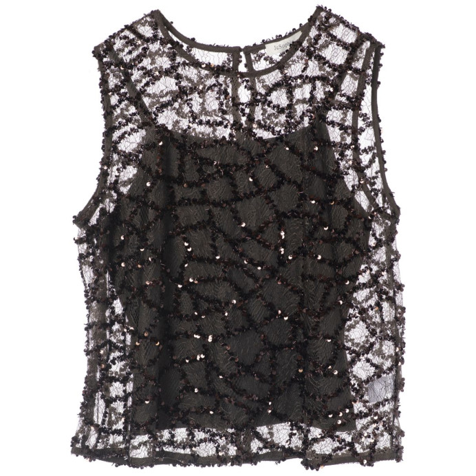 Haut à Sequins RILEY - JC Sophie | Impression Lin