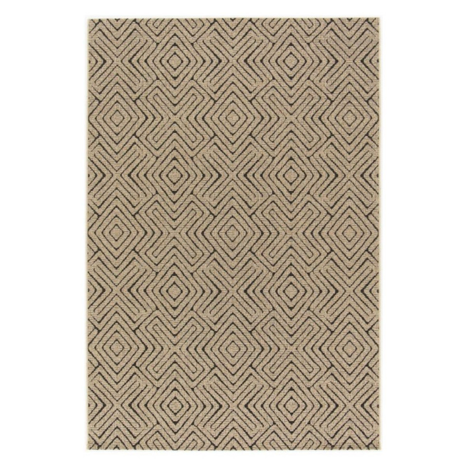 Tapis graphique tissé Pasko