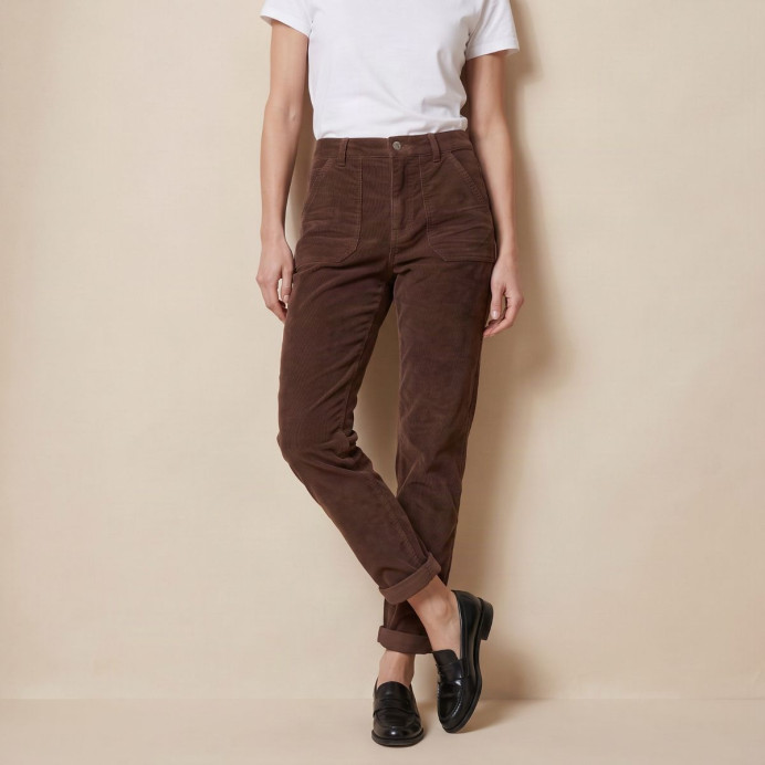 Hod Paris Pantalon en velours côtelé Trésor