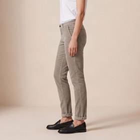 Pantalon Straight en Velours Ras Strauss