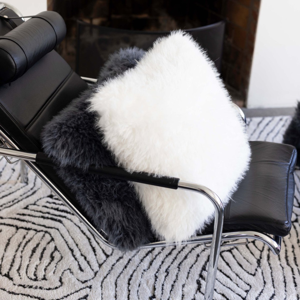 Coussin Fausse Fourrure Shetland BETANI