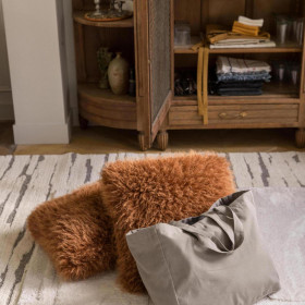 Coussin Fausse Fourrure Shetland BETANI
