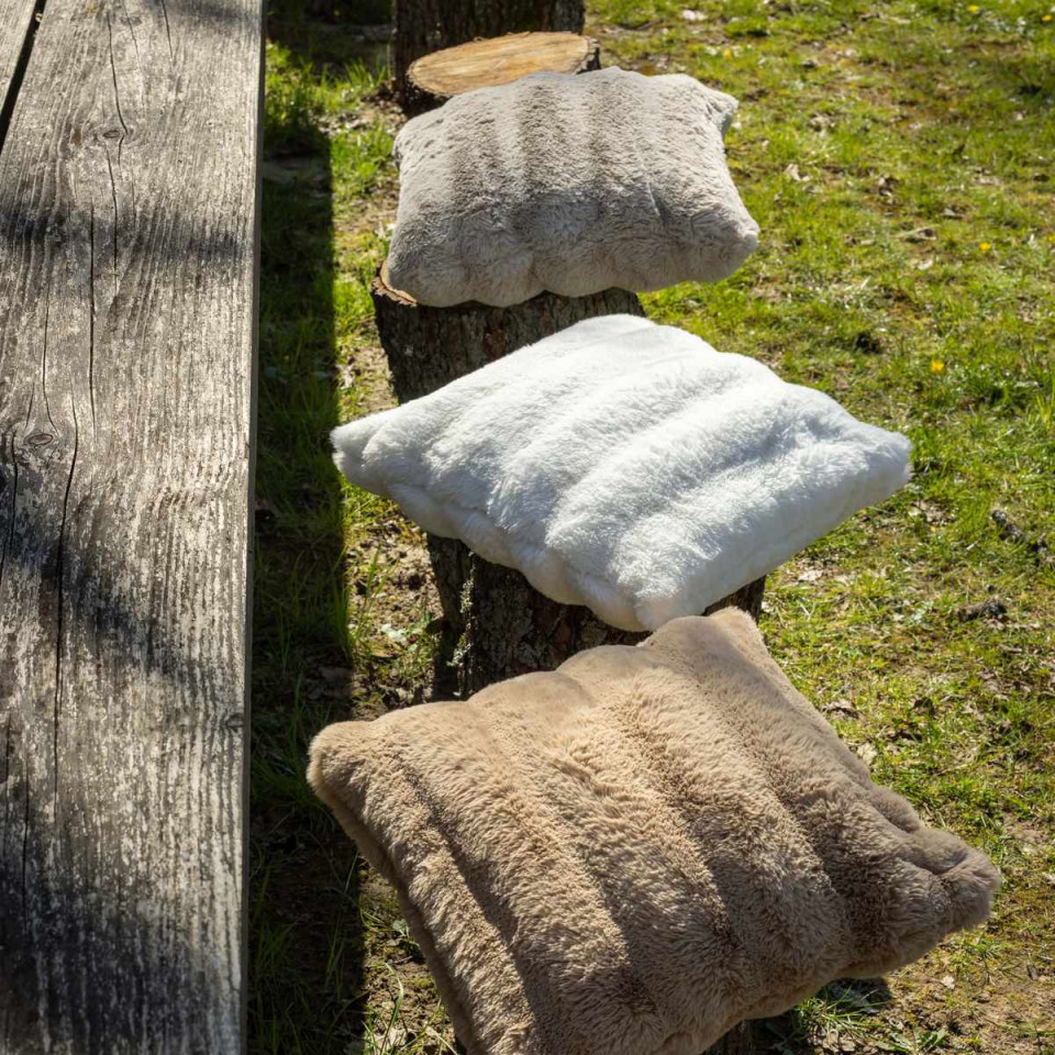 Coussin Fausse Fourrure ASTRID