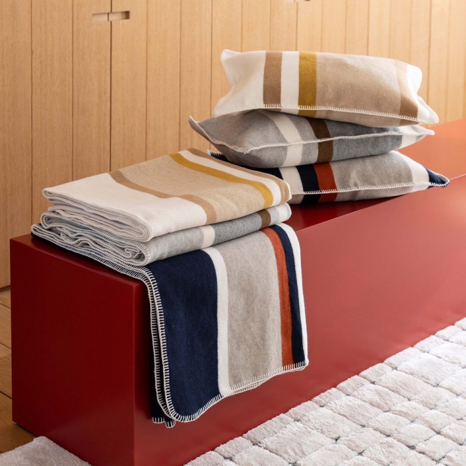 Couvre lit Plaid Jacquard Recyclé GIOIA
