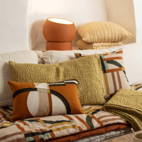 Coussin en Coton Nid d'Abeille TANA  