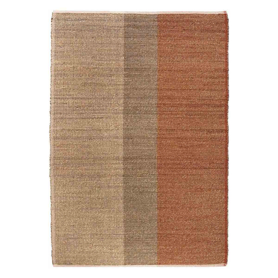 Tapis Jonc de Mer et Coton KARAN  