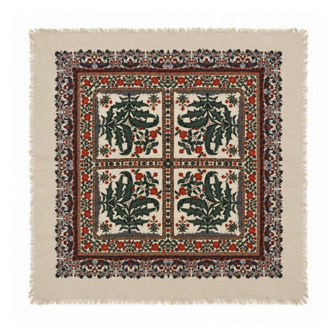 Foulard en Laine et Modal RENNA - JC Sophie | Impression Lin