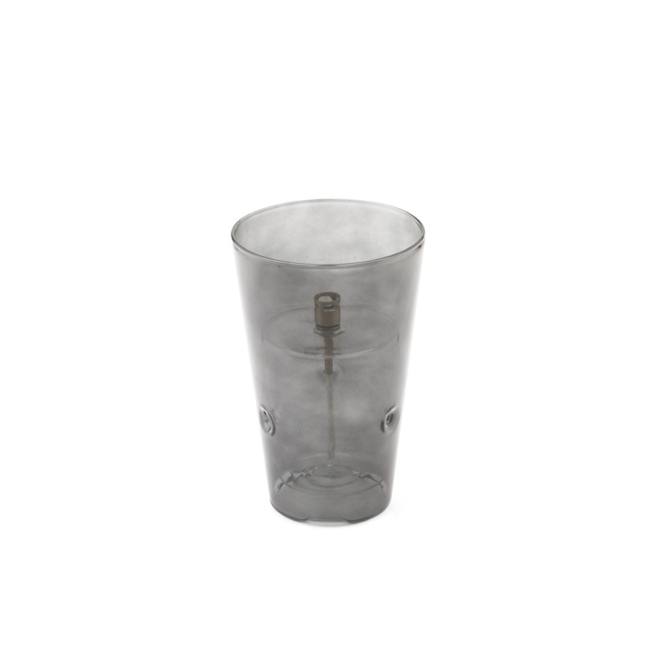 Lampe à huile Photophore conical en verre Peri Living