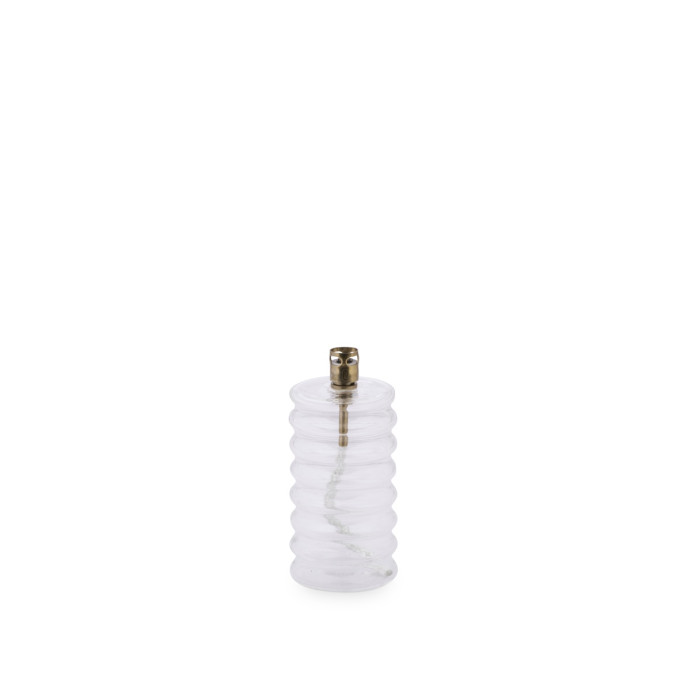 Lampe à Huile en Verre COLONNE - Peri Living | Impression lin