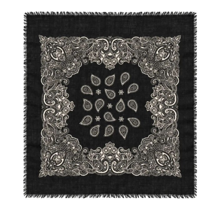 Foulard en Laine et Soie ROMEE - JC Sophie | Impression Lin