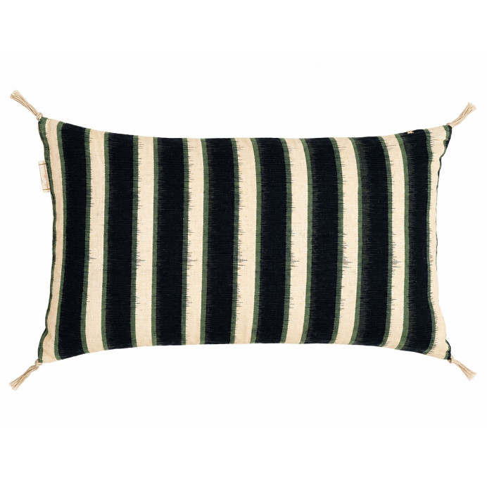 Housse de Coussin Coton IKAT - Boncoeurs | Impression Lin