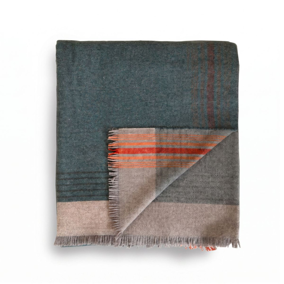 Plaid en Laine et Cachemire REVA