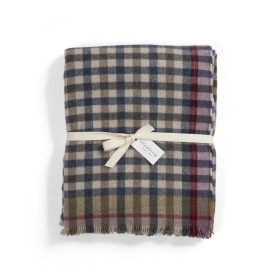 Plaid en Laine Vichy SANSA