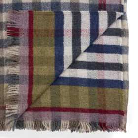 Plaid en Laine Vichy SANSA