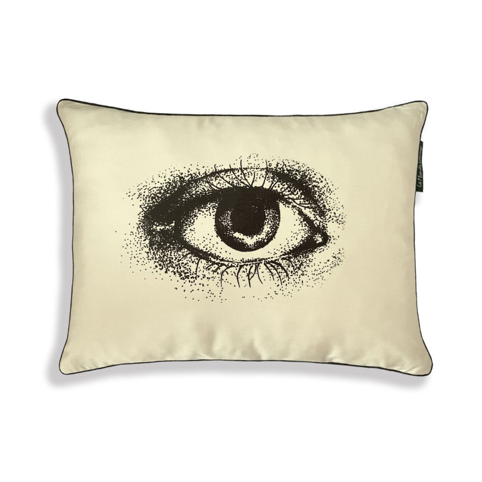 Housse de coussin Mystic Blink en soie Le Monde Sauvage