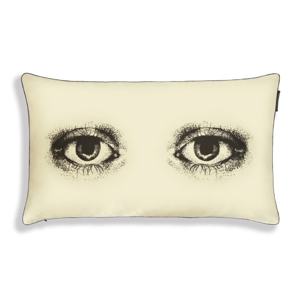 Housse de coussin Mystic Look at Me en soie Le Monde Sauvage