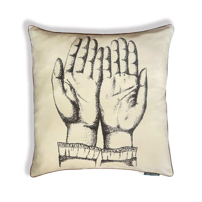 Housse de coussin Mystic Wish en soie Le Monde Sauvage