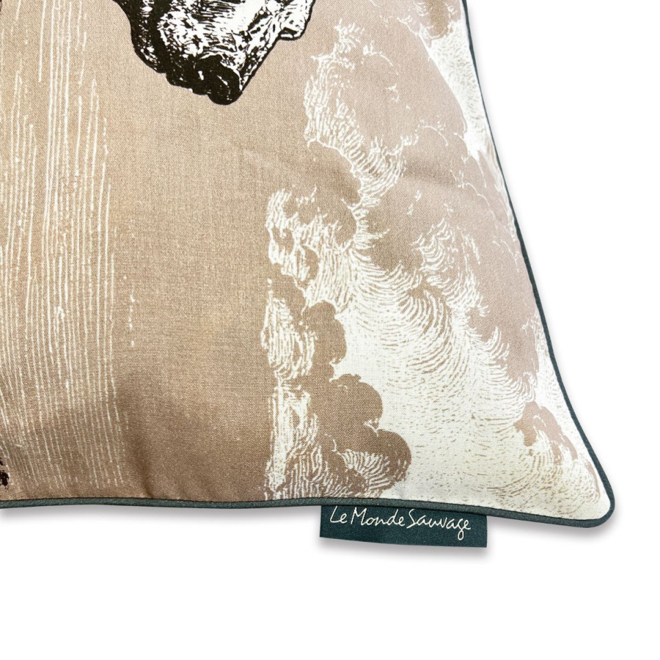 Housse de Coussin Bestiaire Plume
