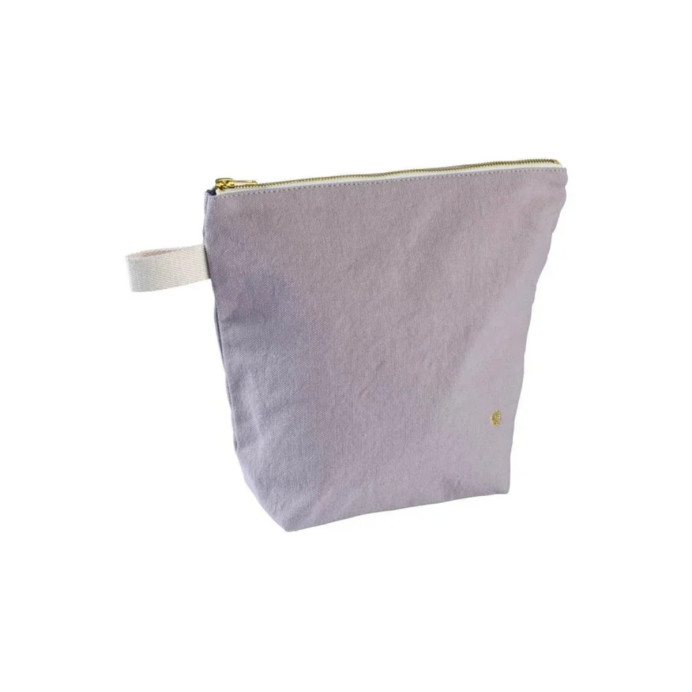 Trousse de toilette en coton Bio - La Cerise sur le Gâteau | Impression lin