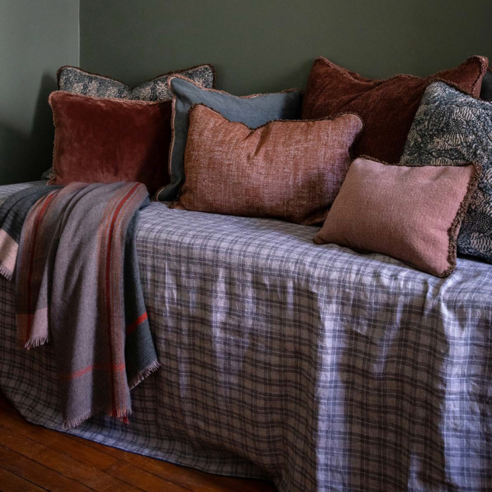 Plaid en Laine et Cachemire REVA